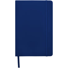 Load image into Gallery viewer, Spectrum A5 notebook with blank pages — Navy (front)