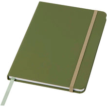 Load image into Gallery viewer, Spectrum A5 notebook with blank pages — Forest green