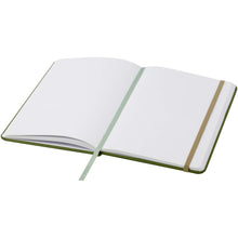 Load image into Gallery viewer, Spectrum A5 notebook with blank pages — Forest green (detail)