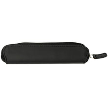 Load image into Gallery viewer, Carbon duo pen gift set with pouch (black ink) — Black (detail 2)