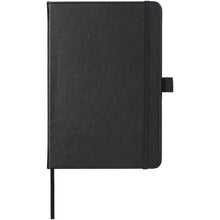 Load image into Gallery viewer, Bound A5 notebook — Black (front)