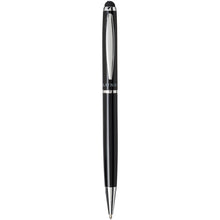 Load image into Gallery viewer, Lento stylus ballpoint pen (black ink) — Black (front)