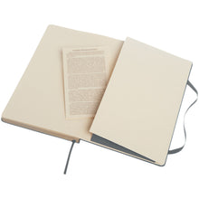 Load image into Gallery viewer, Moleskine Classic L hard cover notebook - ruled — Slate grey (detail)