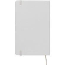 Load image into Gallery viewer, Moleskine Classic L hard cover notebook - ruled — White (back)