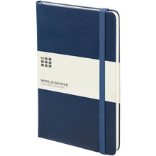 Load image into Gallery viewer, Moleskine Classic L hard cover notebook - ruled — Sapphire blue