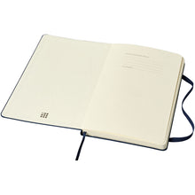 Load image into Gallery viewer, Moleskine Classic L hard cover notebook - ruled — Sapphire blue (detail)