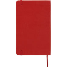 Load image into Gallery viewer, Moleskine Classic L hard cover notebook - ruled — Scarlet red (back)