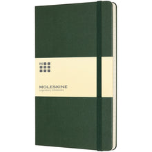 Load image into Gallery viewer, Moleskine Classic L hard cover notebook - ruled — Myrtle green