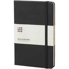 Load image into Gallery viewer, Moleskine Classic M hard cover notebook - ruled — Black