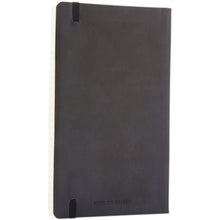 Load image into Gallery viewer, Moleskine Classic L soft cover notebook - ruled — Black (detail)