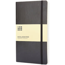 Load image into Gallery viewer, Moleskine Classic L soft cover notebook - ruled — Black