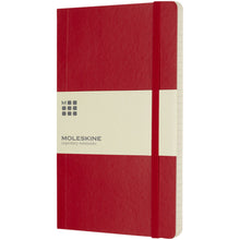 Load image into Gallery viewer, Moleskine Classic L soft cover notebook - ruled — Scarlet red