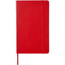 Load image into Gallery viewer, Moleskine Classic L soft cover notebook - ruled — Scarlet red (front)