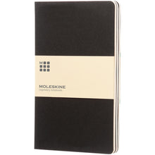 Load image into Gallery viewer, Moleskine Cahier Journal L - ruled — Black