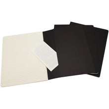Load image into Gallery viewer, Moleskine Cahier Journal XL - ruled — Black (detail 2)