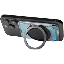 Load image into Gallery viewer, Kern A6 hard cover notebook and MagSafe wallet gift set  — Grey (detail 2)