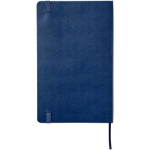 Load image into Gallery viewer, Moleskine Classic L hard cover notebook - plain — Sapphire blue (back)