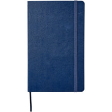 Load image into Gallery viewer, Moleskine Classic L hard cover notebook - plain — Sapphire blue (front)