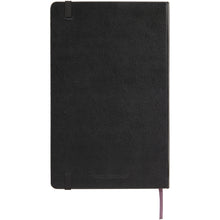 Load image into Gallery viewer, Moleskine Classic L hard cover notebook - squared — Black (back)