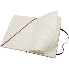 Load image into Gallery viewer, Moleskine Classic L hard cover notebook - squared — Black (detail)