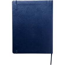Load image into Gallery viewer, Classic XL soft cover notebook - plain — Sapphire blue (back)