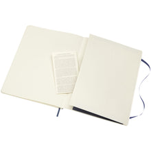 Load image into Gallery viewer, Classic XL soft cover notebook - plain — Sapphire blue (detail 2)