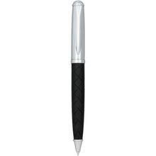 Load image into Gallery viewer, Fidelio ballpoint pen (black ink) — Black / Silver (front)