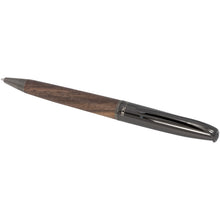 Load image into Gallery viewer, Loure wood barrel ballpoint pen (black ink) — Black / Dark brown (detail)