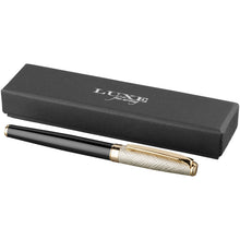 Load image into Gallery viewer, Doré rollerball pen (black ink) — Black / Gold
