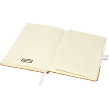 Load image into Gallery viewer, Evora A5 cork thermo PU notebook — White (detail 2)