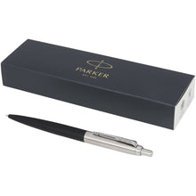Load image into Gallery viewer, Parker Jotter XL matte with chrome trim ballpoint pen (blue ink) — Black