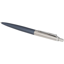 Load image into Gallery viewer, Parker Jotter XL matte with chrome trim ballpoint pen (blue ink) — Blue (detail)
