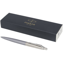 Load image into Gallery viewer, Parker Jotter XL matte with chrome trim ballpoint pen (blue ink) — Grey