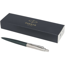 Load image into Gallery viewer, Parker Jotter XL matte with chrome trim ballpoint pen (blue ink) — Green