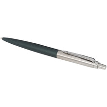 Load image into Gallery viewer, Parker Jotter XL matte with chrome trim ballpoint pen (blue ink) — Green (detail)
