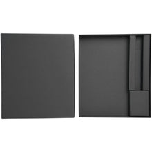 Load image into Gallery viewer, Moleskine notebook and pen gift set — Black (front)