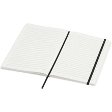 Load image into Gallery viewer, Holm A5 stone paper hard cover notebook with lined pages — White (detail)