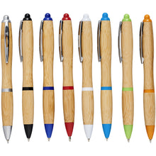 Load image into Gallery viewer, Nash bamboo ballpoint pen (blue ink) — group