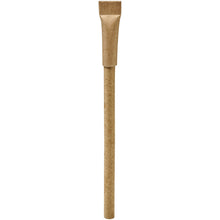 Load image into Gallery viewer, Asilah recycled paper ballpoint pen (blue ink) — Natural