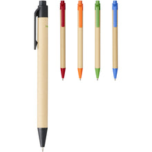 Load image into Gallery viewer, Berk recycled carton and corn plastic ballpoint pen (black ink) — group