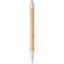 Load image into Gallery viewer, Tiflet recycled paper ballpoint pen (black ink) — Brown (back)