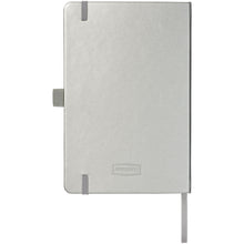 Load image into Gallery viewer, Nova A5 bound notebook — Silver (back)