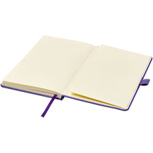 Load image into Gallery viewer, Nova A5 bound notebook — Purple (detail 2)