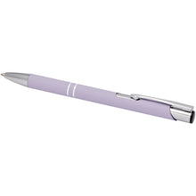 Load image into Gallery viewer, Moneta soft touch ballpoint pen (black ink) — Lilac (detail)