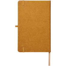 Load image into Gallery viewer, Atlana leather pieces notebook — Brown (back)