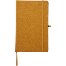 Load image into Gallery viewer, Atlana leather pieces notebook — Brown (front)