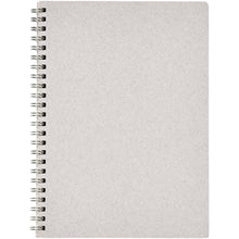 Load image into Gallery viewer, Bianco A5 size wire-o notebook — White (front)