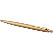 Load image into Gallery viewer, Parker Jotter XL monochrome ballpoint pen (blue ink) — Gold (detail)