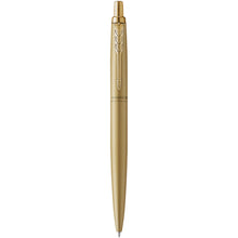 Load image into Gallery viewer, Parker Jotter XL monochrome ballpoint pen (blue ink) — Gold (front)