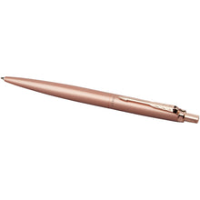 Load image into Gallery viewer, Parker Jotter XL monochrome ballpoint pen (blue ink) — Rosegold (detail)